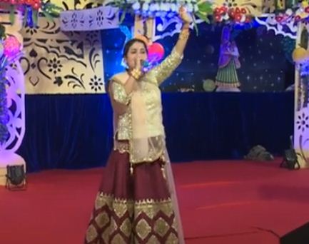 मथुरा की रासाचार्य वन्दनाश्री ने जी20 ग्लोबल इन्वेस्टर्स समिट में किया ब्रज की होली का मंचन