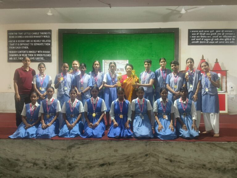 हनुमान प्रसाद धानुका की 22 छात्राओं ने जीते कबड्डी प्रतियोगिता में स्वर्ण पदक
